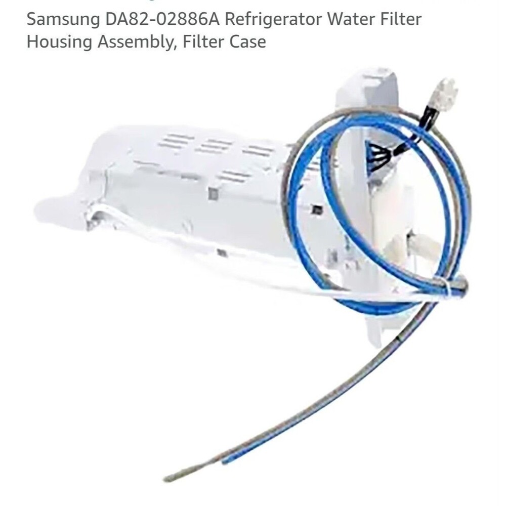 Samsung DA82-02886A Refrigerator Water Filter Housing Assembly, Filter Case